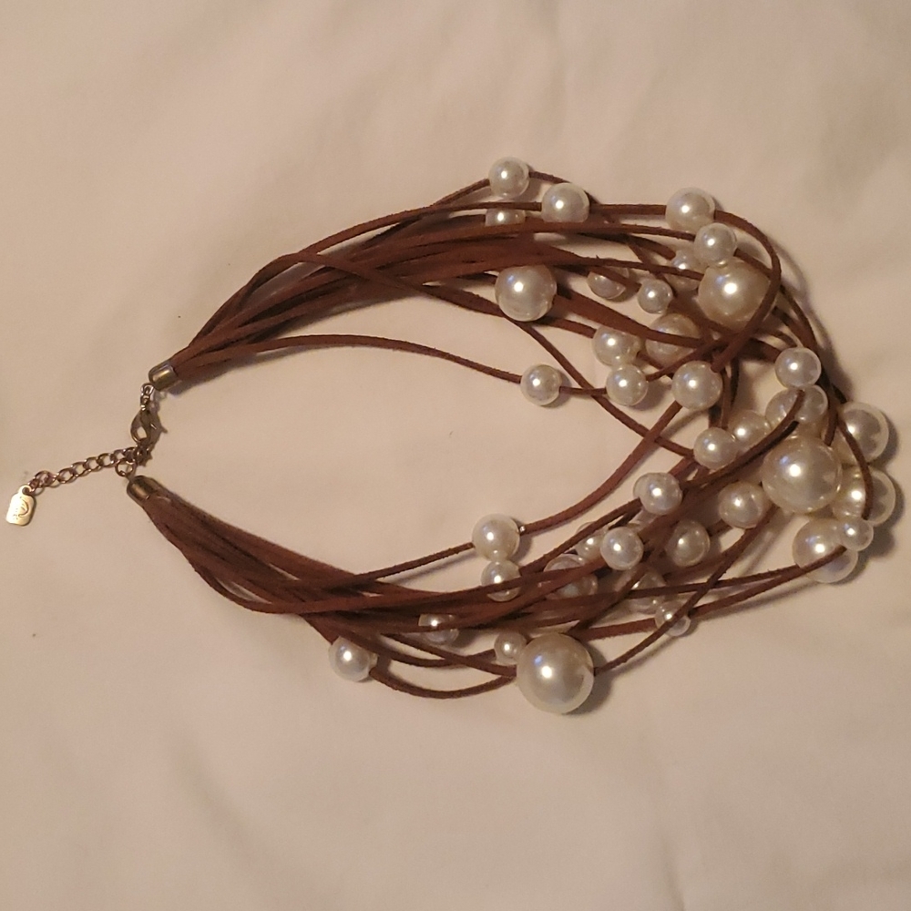 multi-strand pearl necklace - Picture 4 of 4